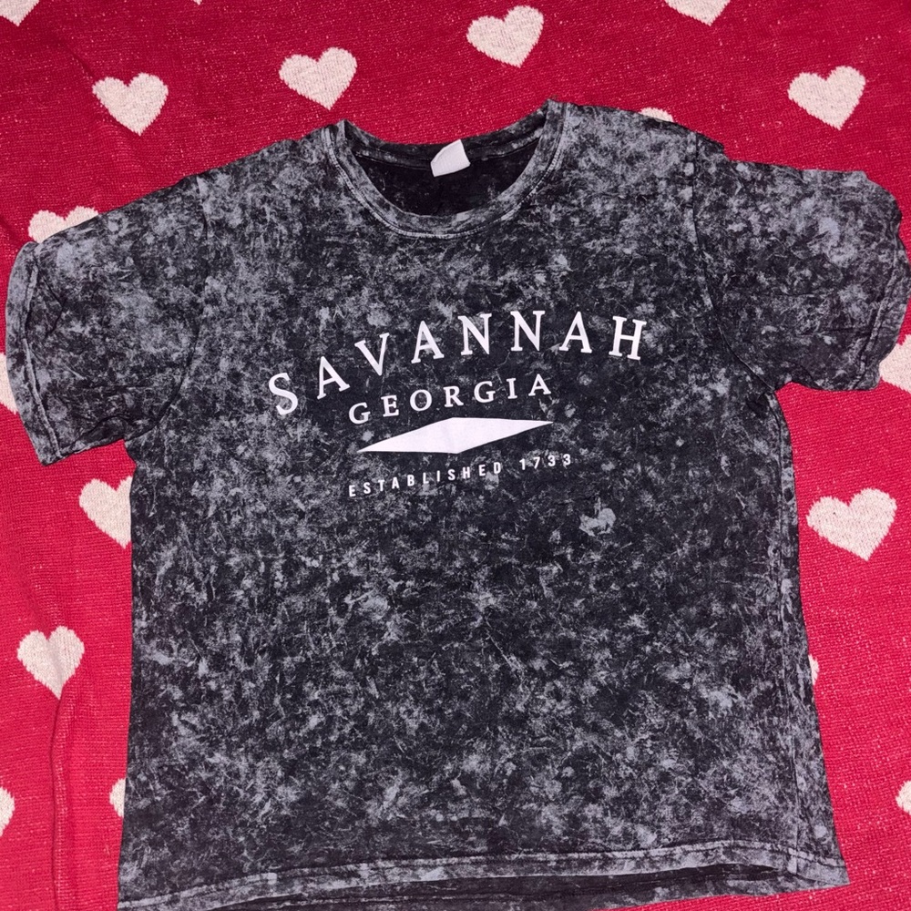 Black Savannah Georgia T-Shirt